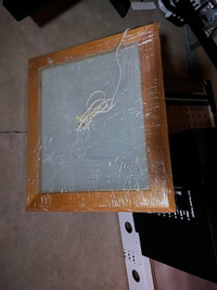 Vintage Wood Light Table - For Art or Screen Printing