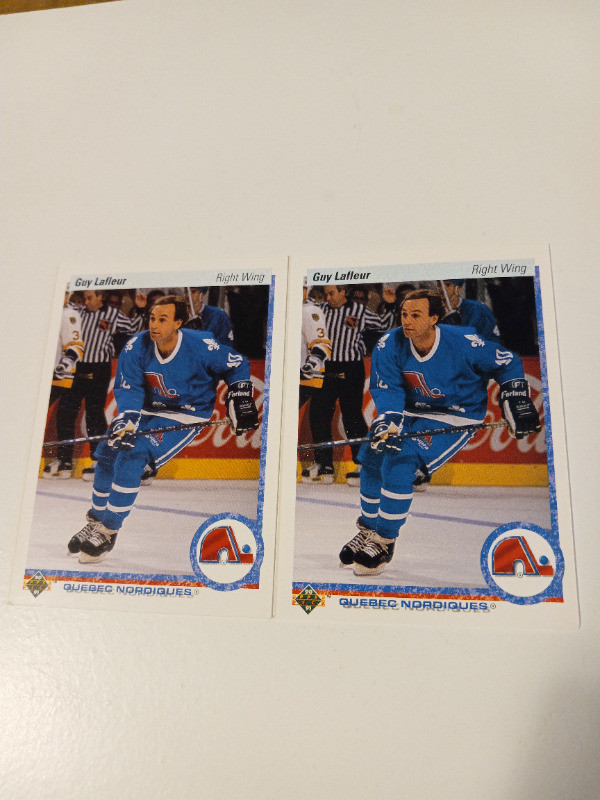 Hockey Cards Guy LaFleur UD Rare Error Hologram Plus Lot of 2 in Arts & Collectibles in Trenton