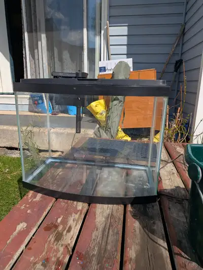 30 gallon Fish tank and accessories, View more