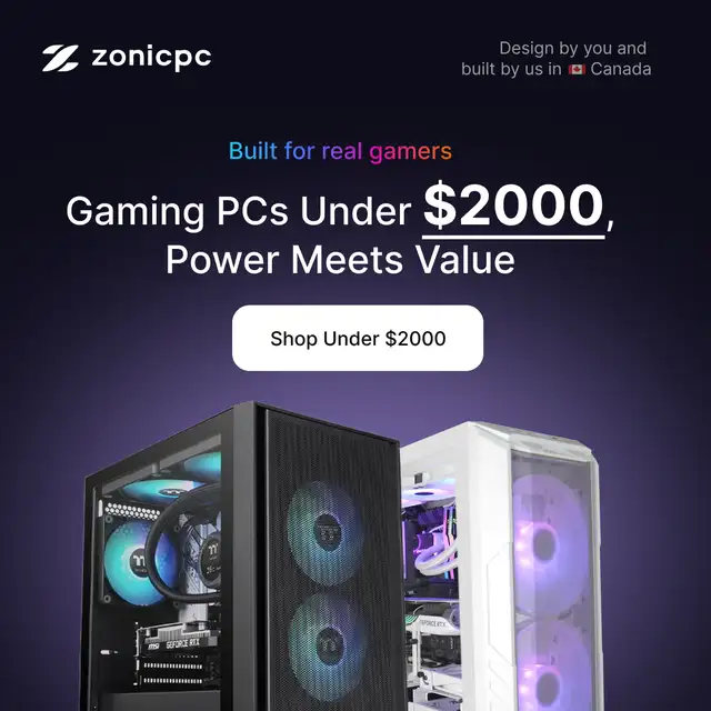 Custom Gaming PC under $2000 in Desktop Computers in Ottawa - Image 2