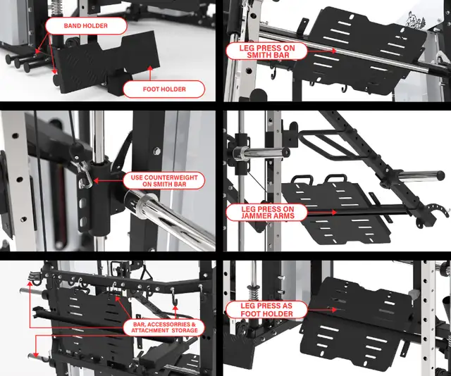 POWER FORCE COMMERCIAL SMITH MACHINE - SMX   - Mission in Exercise Equipment in Mission - Image 11