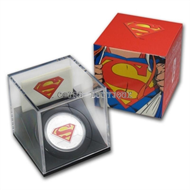 RCM 2013 Superman S-Shield $20 Pure Silver Coin in Arts & Collectibles in City of Toronto - Image 3