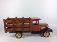 Vintage Wooden Delivery Sideboard Truck