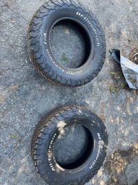BF Goodrich All terrain tires (pair)