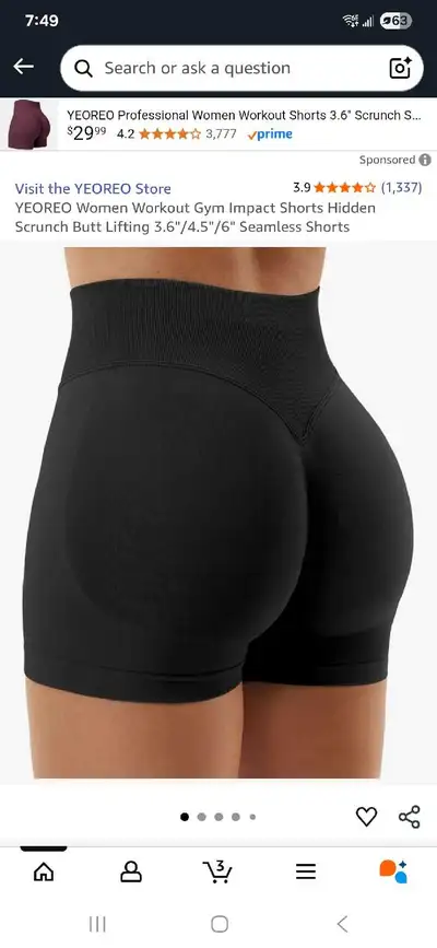 NEW Workout Shorts Sz Small , View more