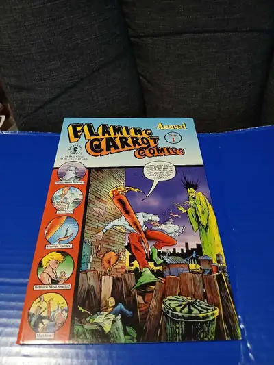 dark horse comics flaming carrot annual comic book , View more