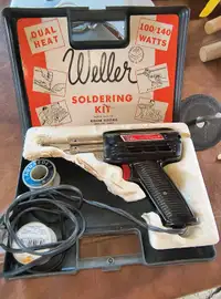Vintage Weller soldering kit