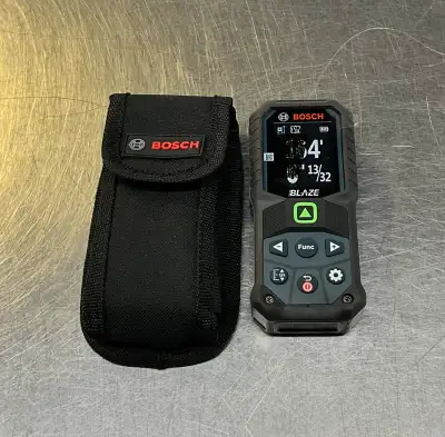 Bosch Blaze Green Beam Rugged Laser Measure Tool, View more