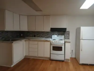 Basement apartment 470 Cote Street Available for moving in. large 1 bedroom kitchen, and dining room...