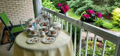 Johnson Brothers Fresh Fruit dishes, plates, cups, pitcher, View more