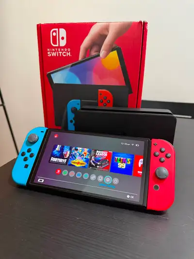 OLED Nintendo Switch ( mint condition ), View more