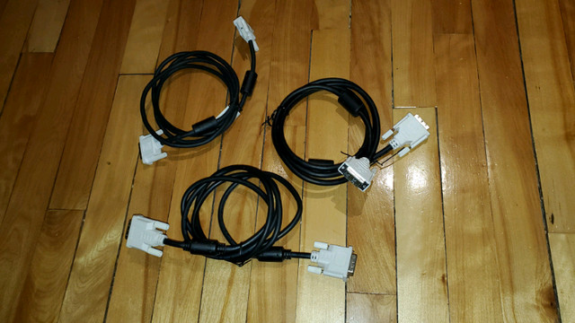 10 PHOTOS-Divers cables audio video ordinateur dans Appareils électroniques  à Longueuil/Rive Sud - Image 2