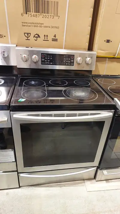 Samsung 30-inch 5.9 Cu. Ft. Slide-In Electric Range, View more