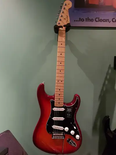 Fender Player Stratocaster Plus Top  Aged Cherry Burst $1000, View more