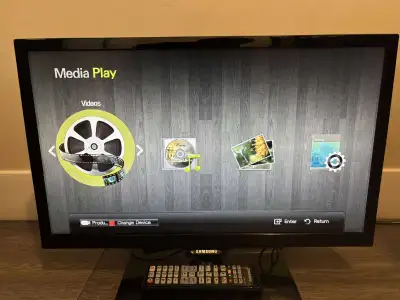 22" Samsung tv UN22F5000AF , View more