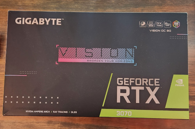 Nvidia Rtx 3070 Gigabyte Vision in System Components in City of Toronto