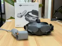 DJI FPV Goggles Integra Motion Combo, used once.