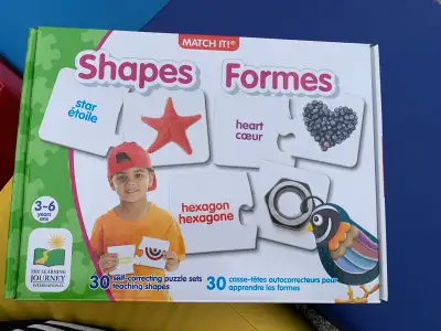 The Learning Journey Match It! Shapes puzzle, View more