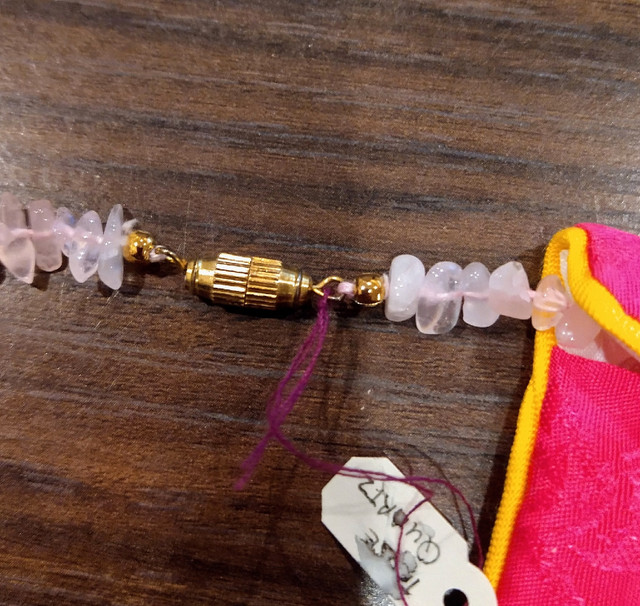 Rose Quartz Crystal Necklace in Jewellery & Watches in Kingston - Image 2