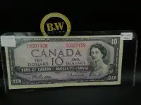 1954 Canada $10 BC-40B Banknote!!!!!!!