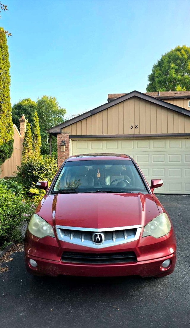  2007 Acura RDX – Fully Loaded | AWD | Red on Beige Lea in Cars & Trucks in Markham / York Region