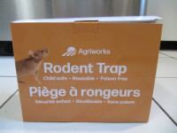 Agriworks Rodent Trap Child Safe Reusable Poison Free Brand New!