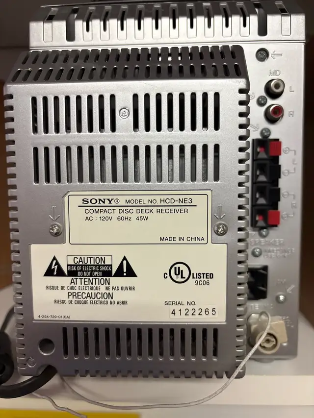 Sony Stereo System in Stereo Systems & Home Theatre in Mississauga / Peel Region - Image 3