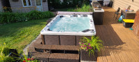 Luxurious 9-Person, 94-Jet Hot Tub