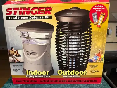 Complete **Stinger Total Home Defense Kit** for indoor and outdoor insect control. Perfect for getti...