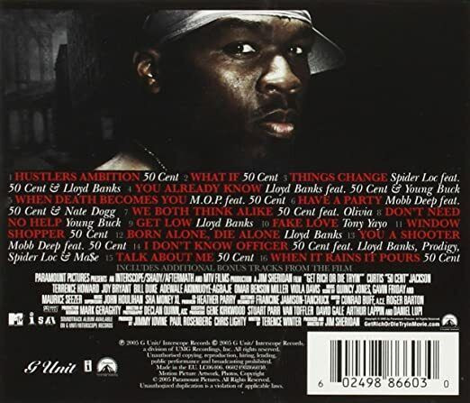 50 CENT GET RICH OR DIE TRYIN'  CD (SEALED) in CDs, DVDs & Blu-ray in Mississauga / Peel Region - Image 2