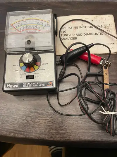 Hawk Model 610 Diagnostic & Tune-up Analyzer 6 & 8 cylinder, View more