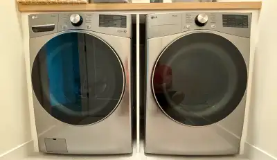 LG Frontload Washer & Dryer, View more