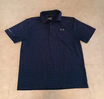 Mens Under Armour Golf Shirt, size medium, retails for $85 and up. Porch pick up in Stouffville, Mai...