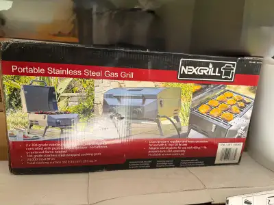 Portable propane bbq, View more