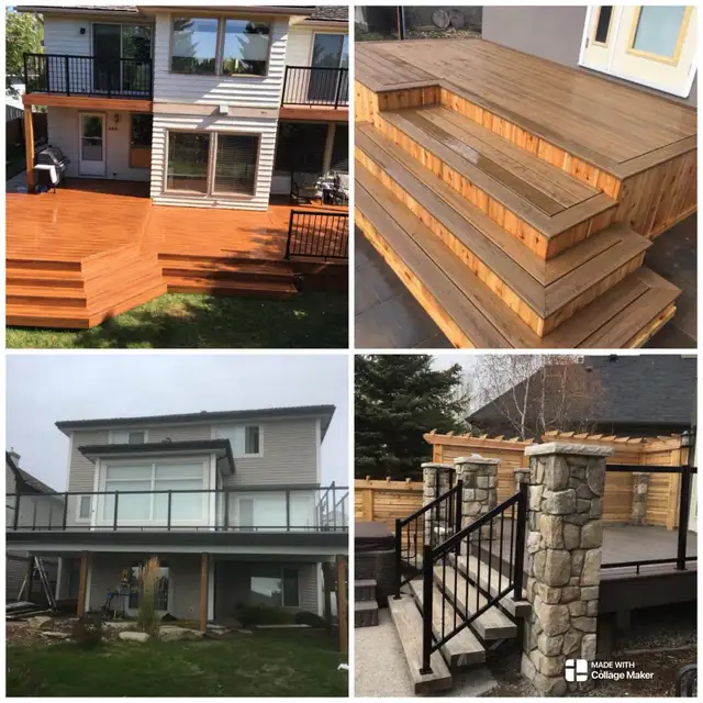 ️DECKS•FENCES•LANDSCAPING• ✨TOP QUALITY✨ in Fence, Deck, Railing & Siding in Edmonton - Image 2