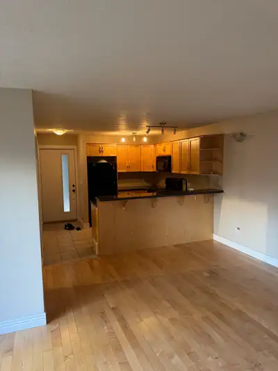 2 bedroom + den townhouse for rent. 1.5 bathrooms in quiet area SW Calgary.