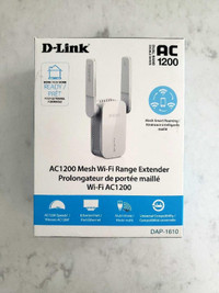 Mesh Wi-Fi Range Extender - D-Link AC1200