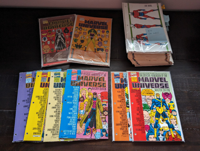 Official Handbook of the Marvel Universe (13 Issues + extras) in Comics & Graphic Novels in Mississauga / Peel Region