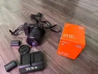 Sony A6300 with extra batteries in very good condition for sale