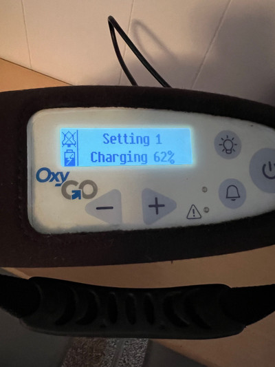 OxyGo portable concentrator