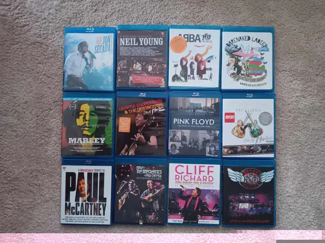 Concert Blue Ray ! Titles ! Various Lot Of 20 ! See Photos in CDs, DVDs & Blu-ray in City of Toronto - Image 4