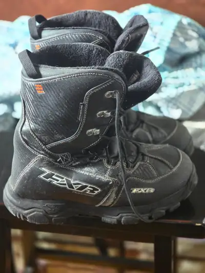 FXR RACING SIZE 11 SNOWMOBILE BOOTS FOR SALE, View more