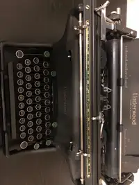 Machine écrire vintage Underwood
