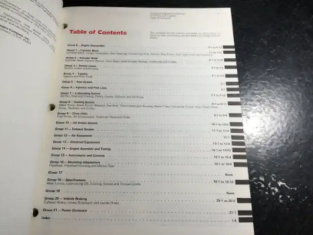 Cummins V-1710 V12 Diesel Engines Shop Manual VT1710 VTA1710 in Non-fiction in Parksville / Qualicum Beach - Image 3