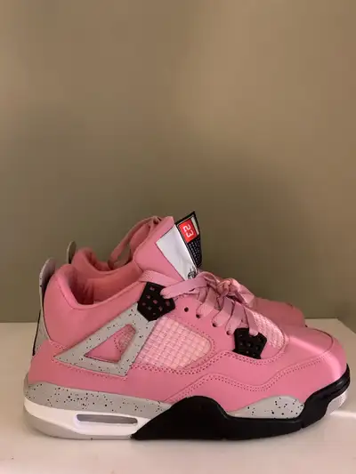 cute pink Jordan 4, View more