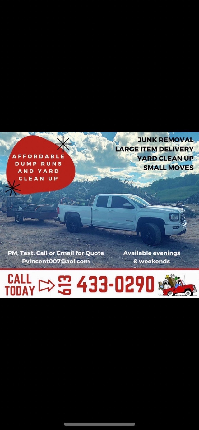 Dump Runs/Moving/Deliveries in Cleaners & Cleaning in Renfrew