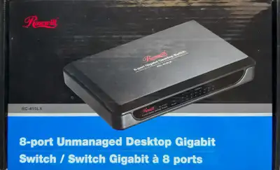 SWITCH GIGABIT 8-PORT COMMUTATEUR, View more