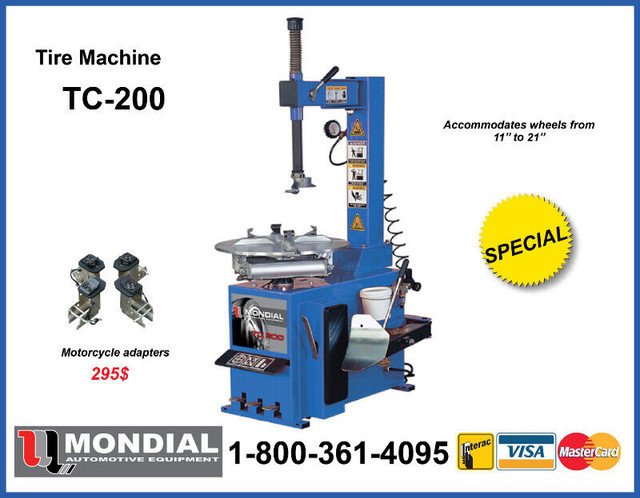 Semi Automatic Tire Changer Tire Machine TC325+Help New in Other in Timmins - Image 4