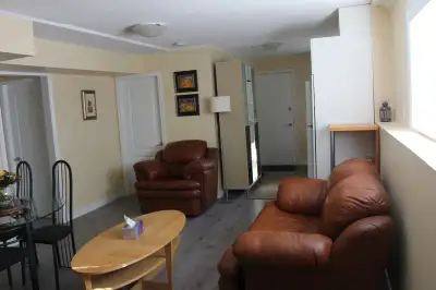 Furnished 1 Bedroom suite for rent with utilities included