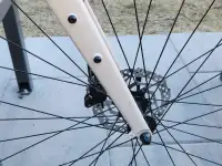 Large frame gravel bike